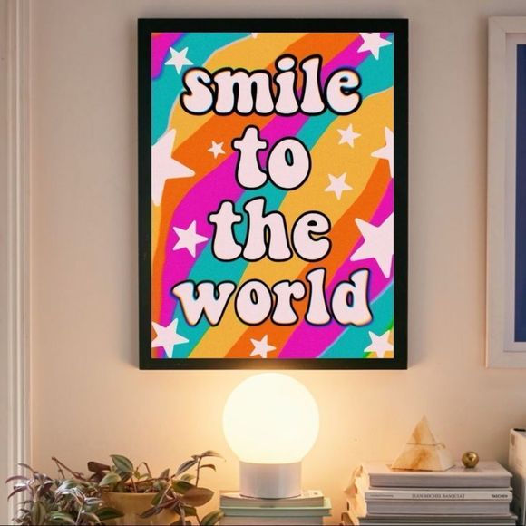 Urban Outfitters Wall Decor New Urban Outfitters Smile To The World